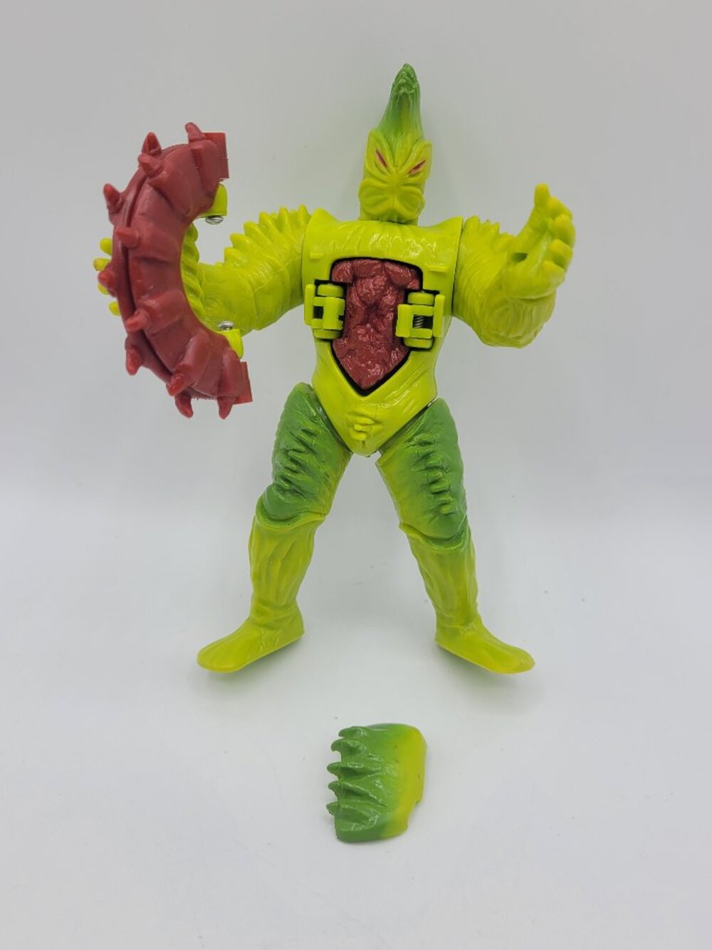1994 Power Rangers Invenusable Flytrap Snapping Chest Green Action Figure
